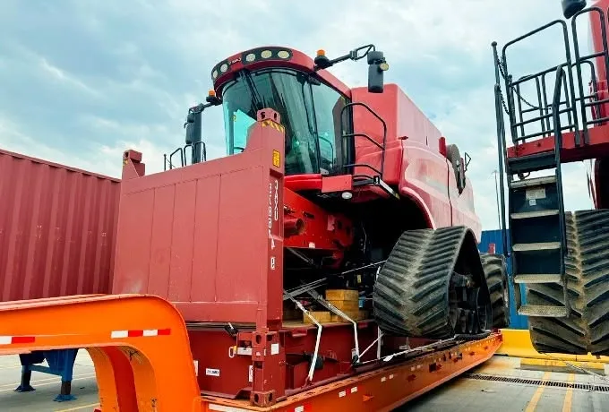 Importing Agricultural Machinery from the USA by Ro-Ro
